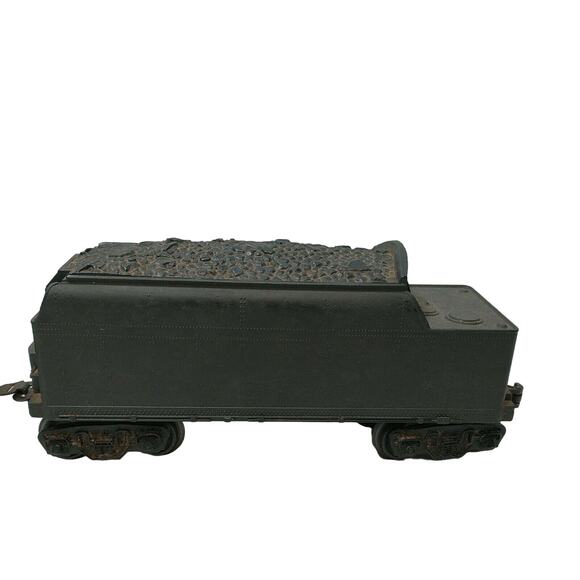 Marx Wind-up Toy Train "O" Gauge & BWM Coal Hopper Vintage NO KEY - Picture 6 of 13